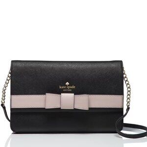 Kate Spade Black and Cream Crossbody Bag